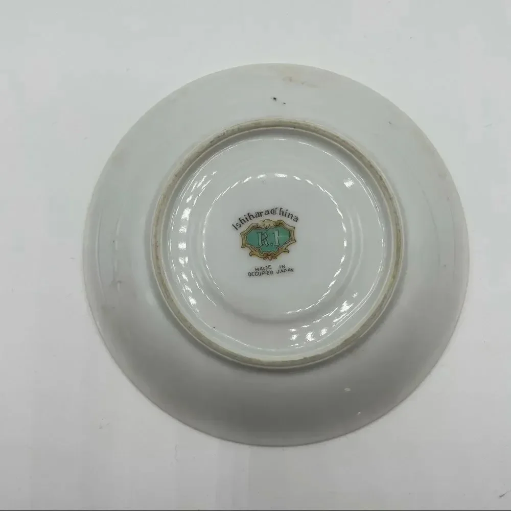 Set of Vintage Occupied Japan China Saucers